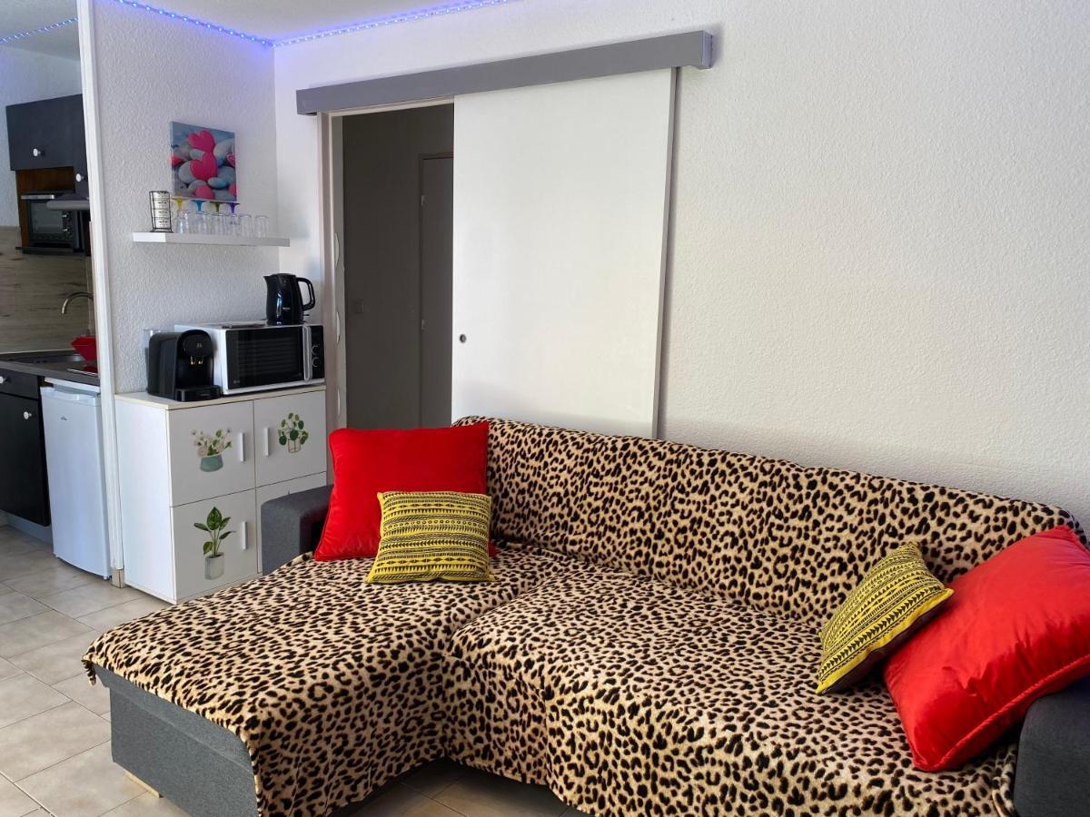 T2 Rdc A Canet En Roussillon Europa 4 Pers ,Piscine,Clim, Tennis, Parking Exterior foto