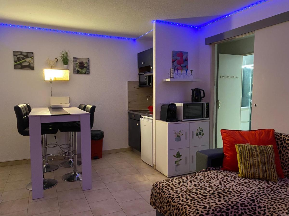 T2 Rdc A Canet En Roussillon Europa 4 Pers ,Piscine,Clim, Tennis, Parking Exterior foto