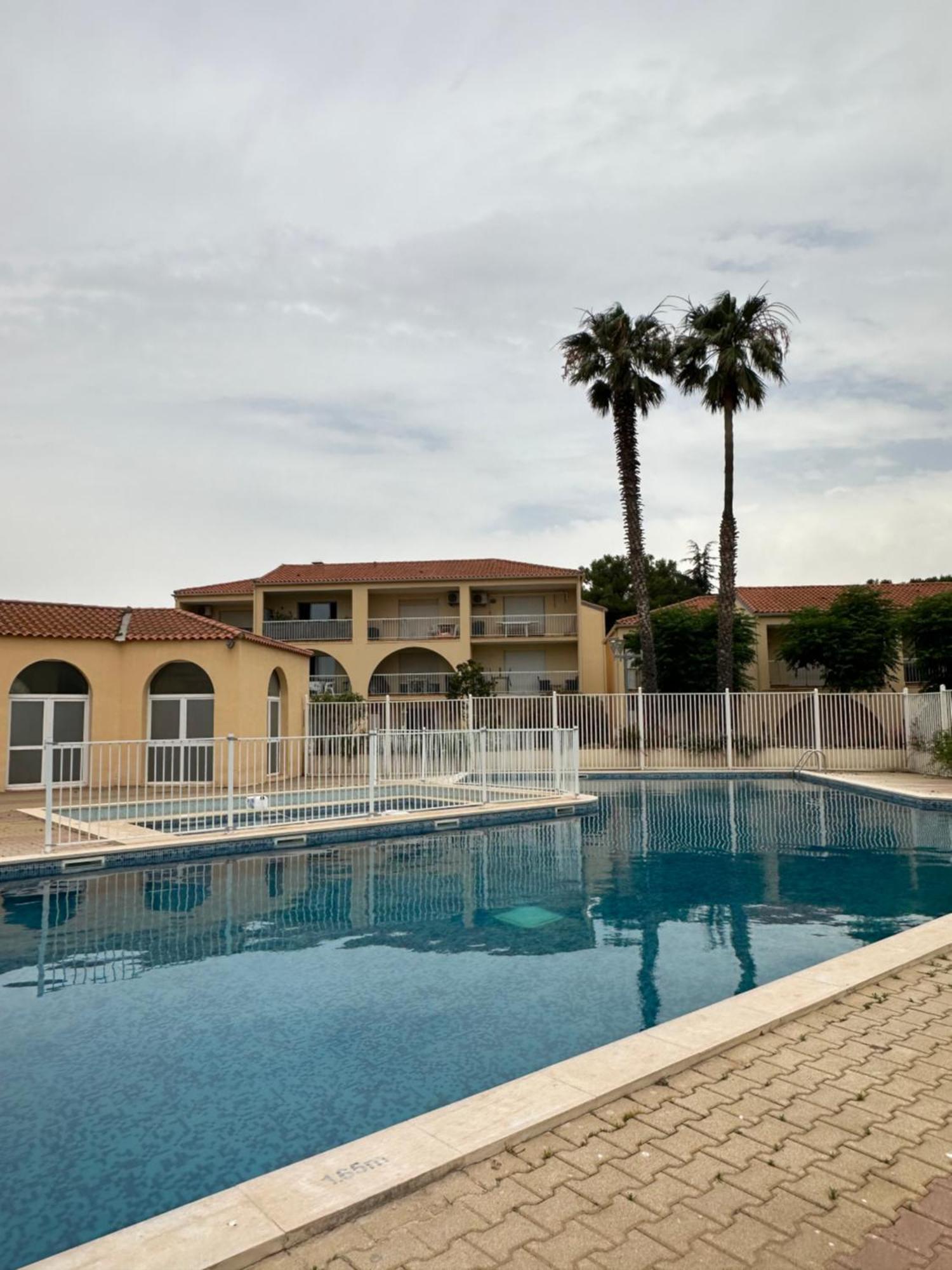 T2 Rdc A Canet En Roussillon Europa 4 Pers ,Piscine,Clim, Tennis, Parking Exterior foto