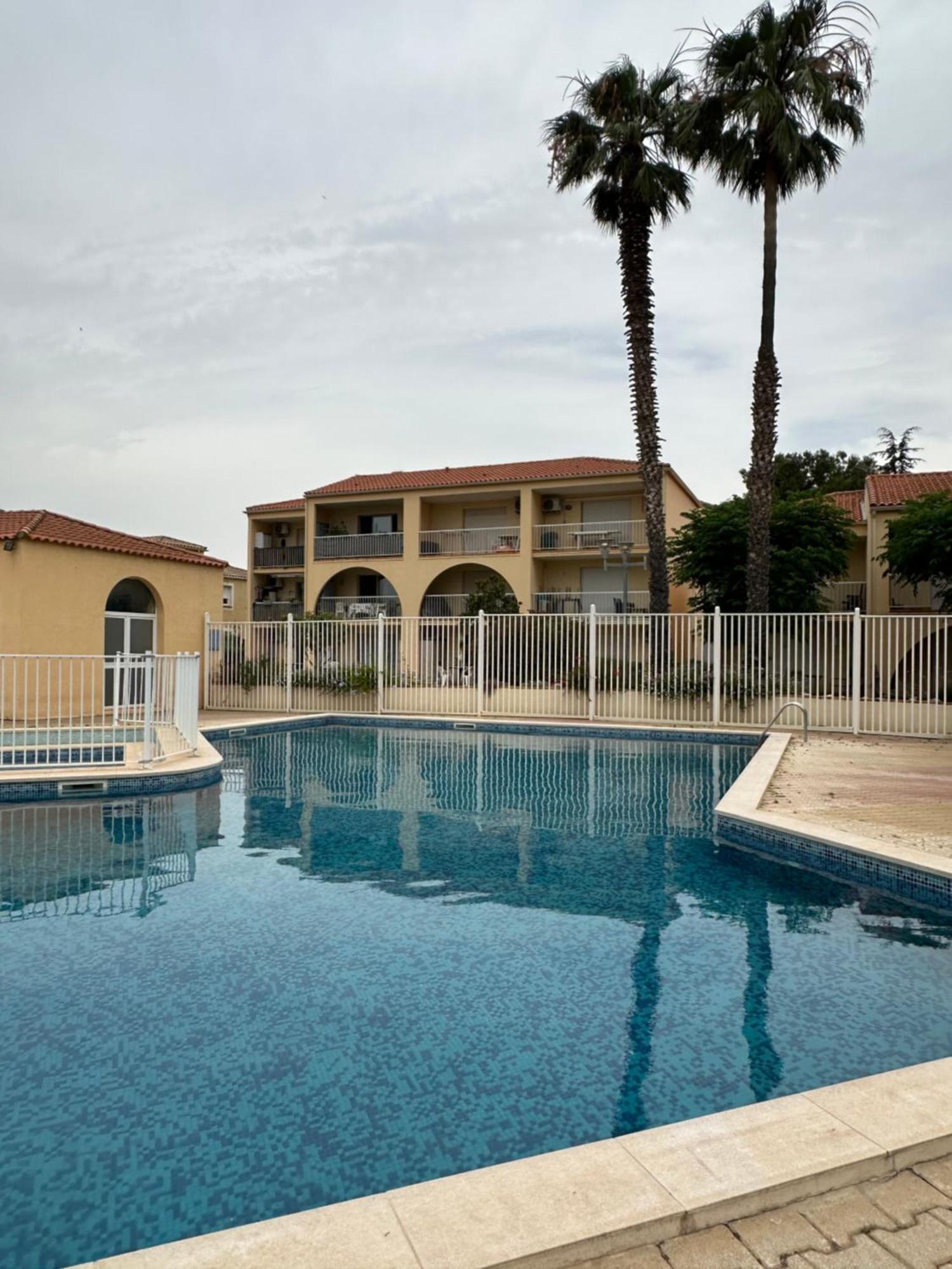 T2 Rdc A Canet En Roussillon Europa 4 Pers ,Piscine,Clim, Tennis, Parking Exterior foto